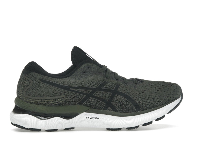 ASICS Gel-Nimbus 24 Olive Canvas Gunmetal