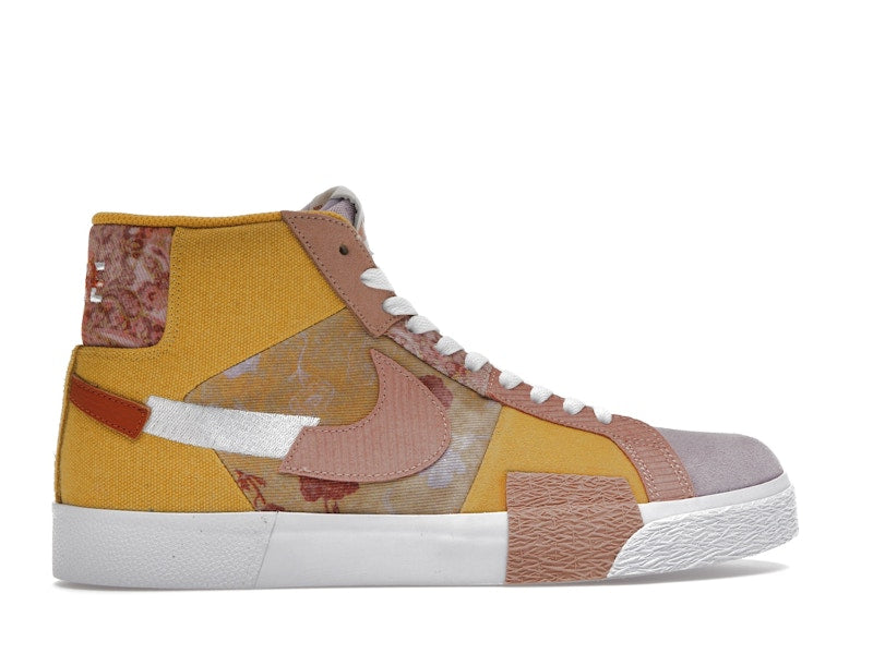 Nike SB Zoom Blazer Mid Premium Floral Paisley Sanded Gold