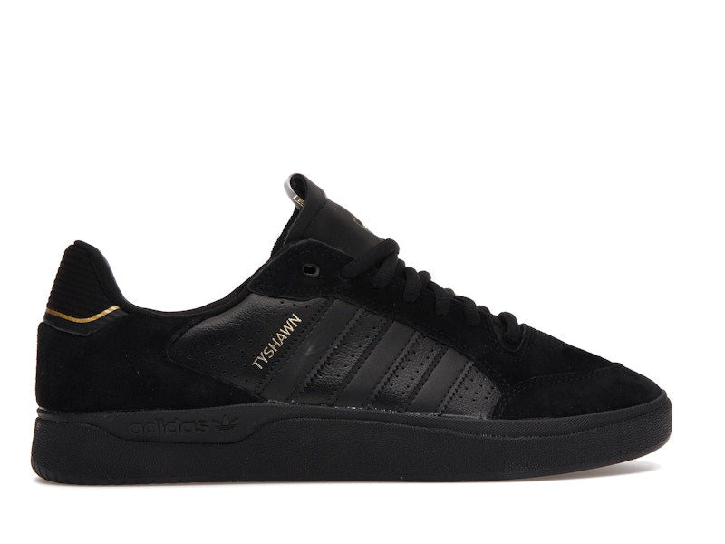 adidas Tyshawn Low Black Gold Metallic