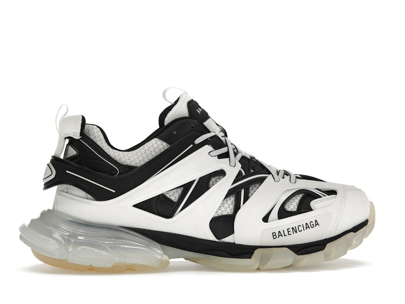 Balenciaga Track Clear Sole White Black