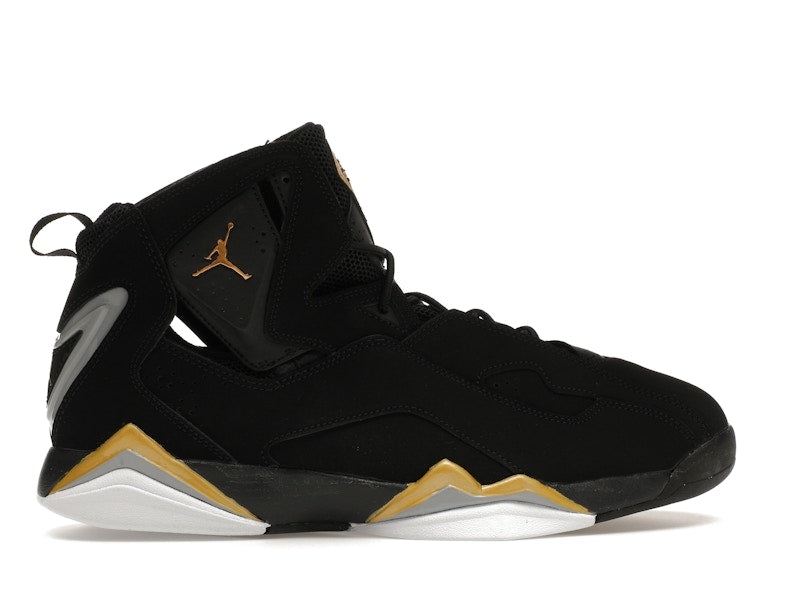 Jordan True Flight Black Metallic Gold