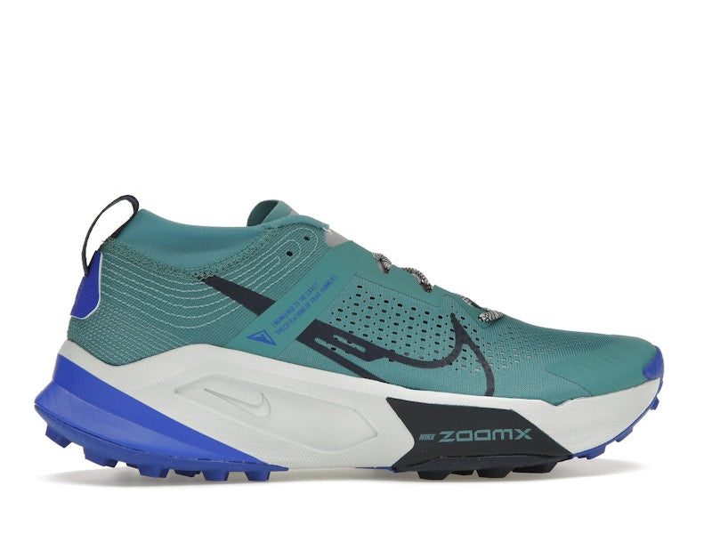 Nike ZoomX Zegama Trail Mineral Teal Racer Blue