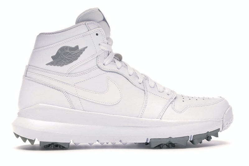 Jordan 1 Retro Golf Cleat White Metallic