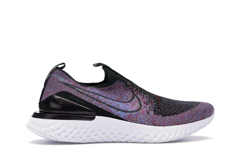 Nike Epic Phantom React Flyknit Black University Red Hyper Jade (Women's)
