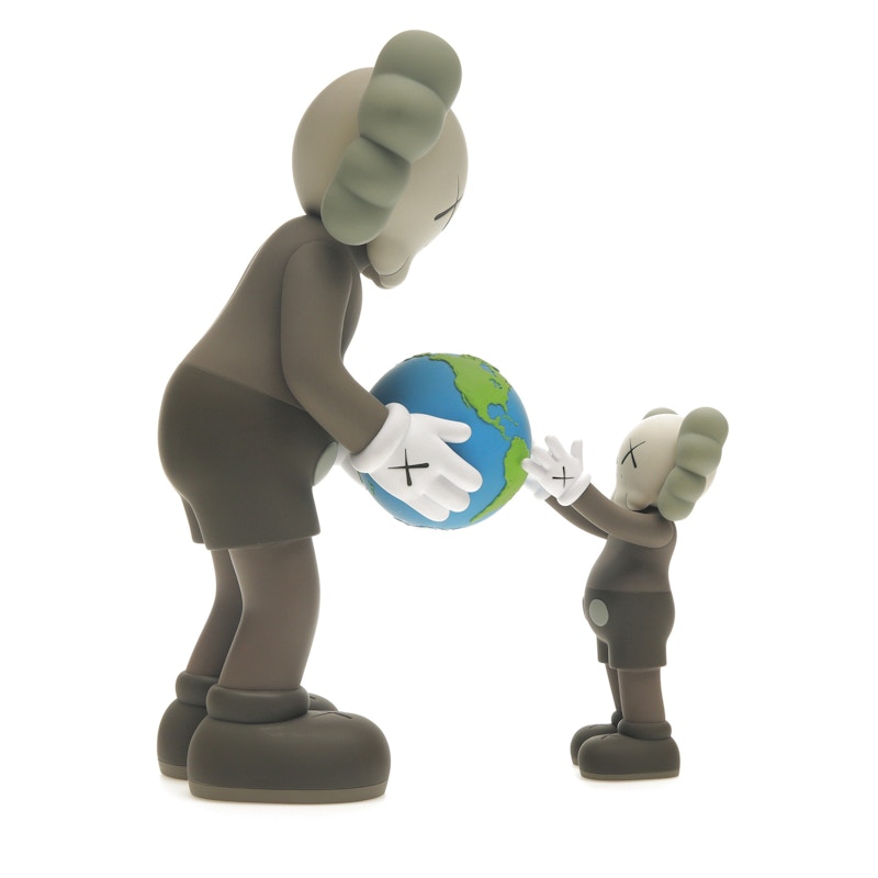 KAWS THE PROMISE Vinyl Figure Brown