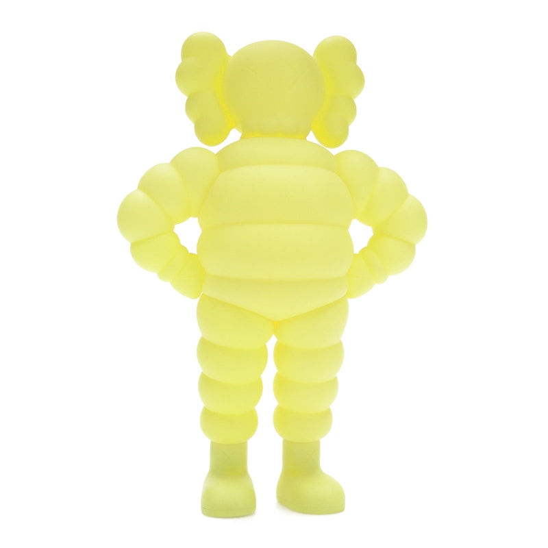 KAWS Chum Vinyl Figure Yellow (2022)