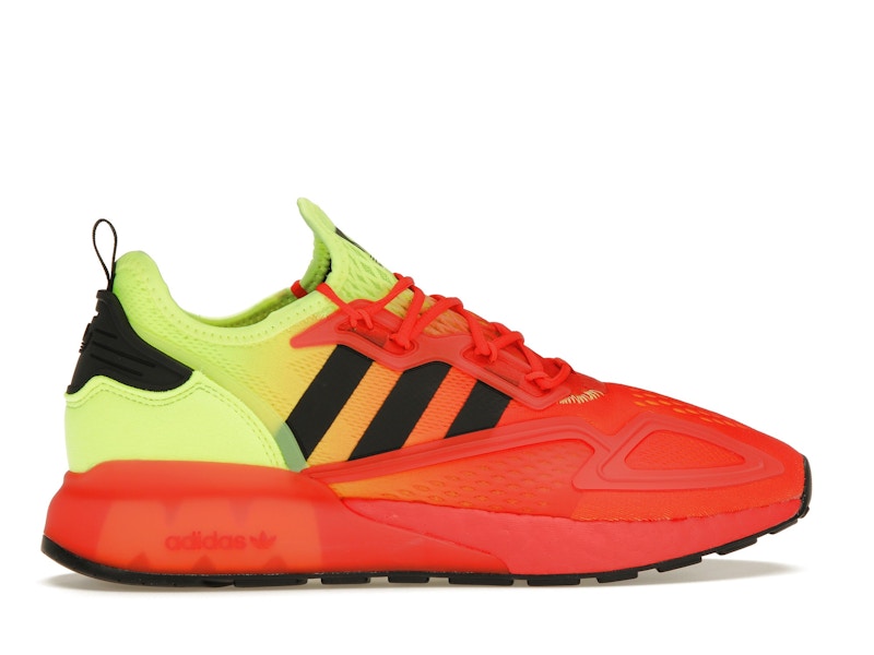 adidas ZX 2K Boost Solar Yellow Hi Res Red