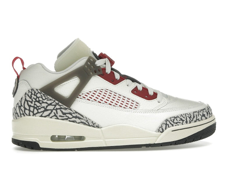 Jordan Spizike Low Sail Anthracite Coconut Milk Varsity Red