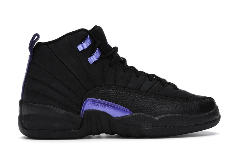Jordan 12 Retro Black Dark Concord (GS)