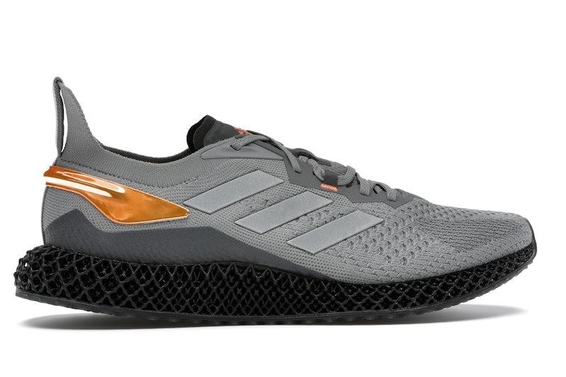 adidas X9000 4D Grey Three Signal Orange