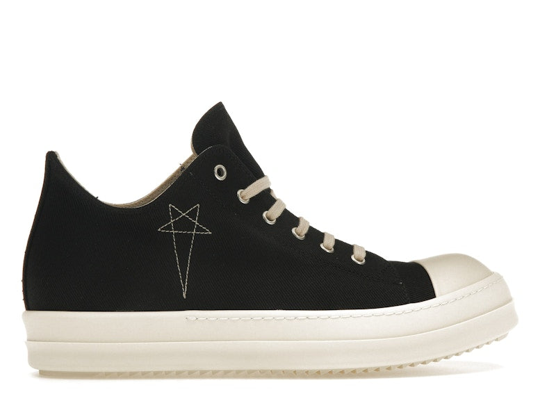 Rick Owens DRKSHDW Luxor Low Pentagram Black Pearl