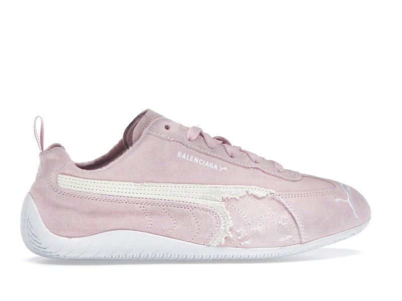 Balenciaga x Puma Speedcat Suede Distressed Pink White