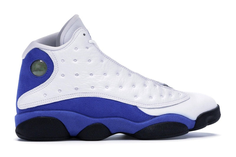 Jordan 13 Retro White Hyper Royal Black