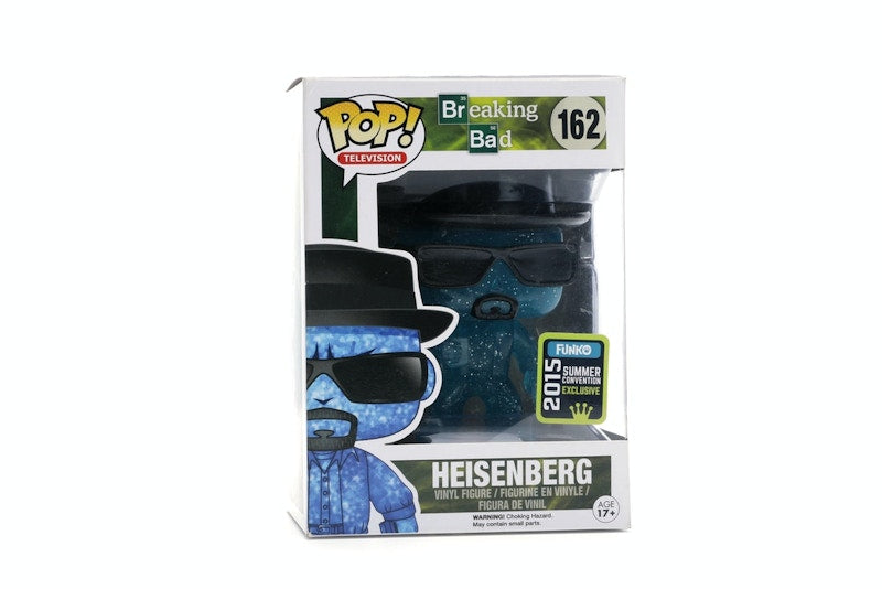 Funko Pop! Television Breaking Bad Heisenberg (Blue Crystal) Summer Convention Exclusive Figure #162