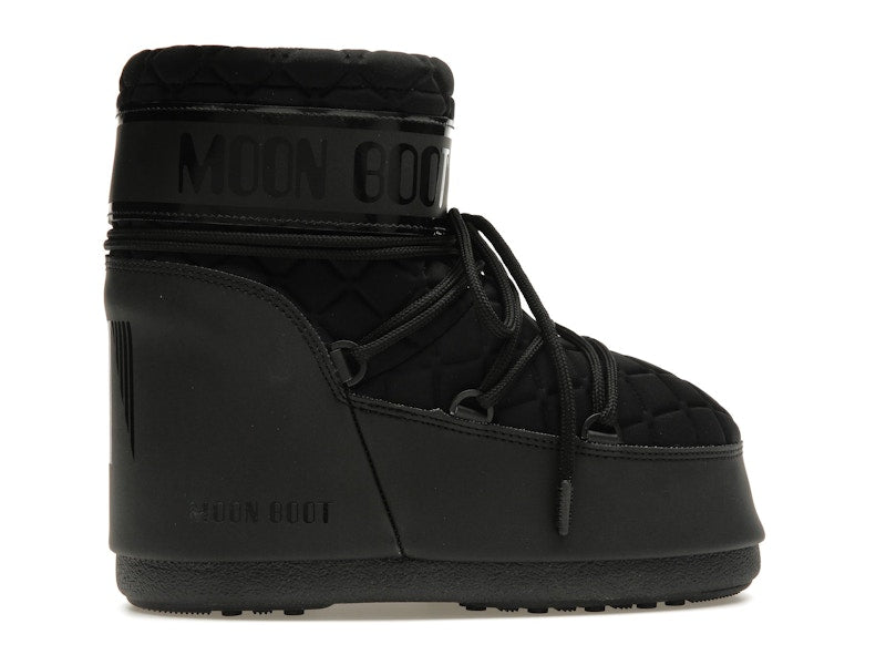 Moon Boot Icon Quilt Low Boot Sigma Black