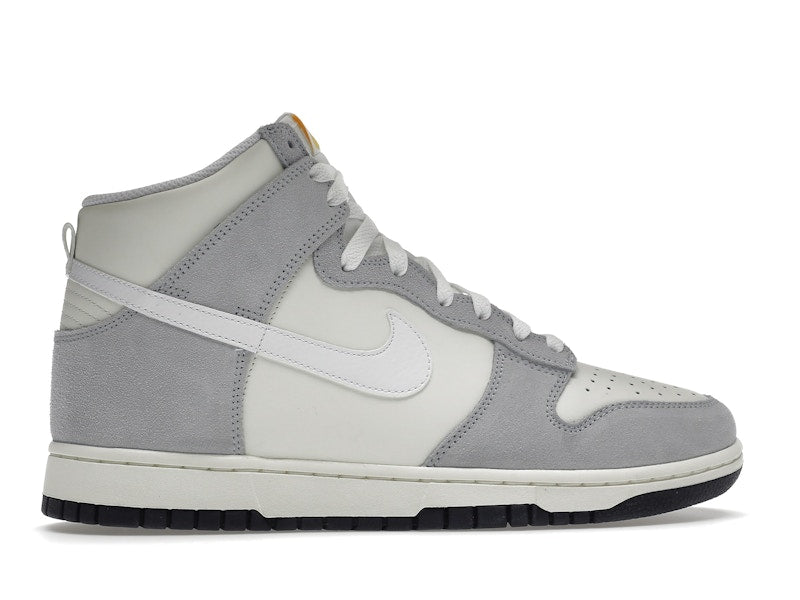 Nike Dunk High Retro Sail Pure Platinum Black White