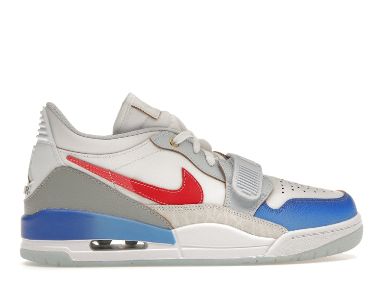 Jordan Legacy 312 Low White Game Royal University Red