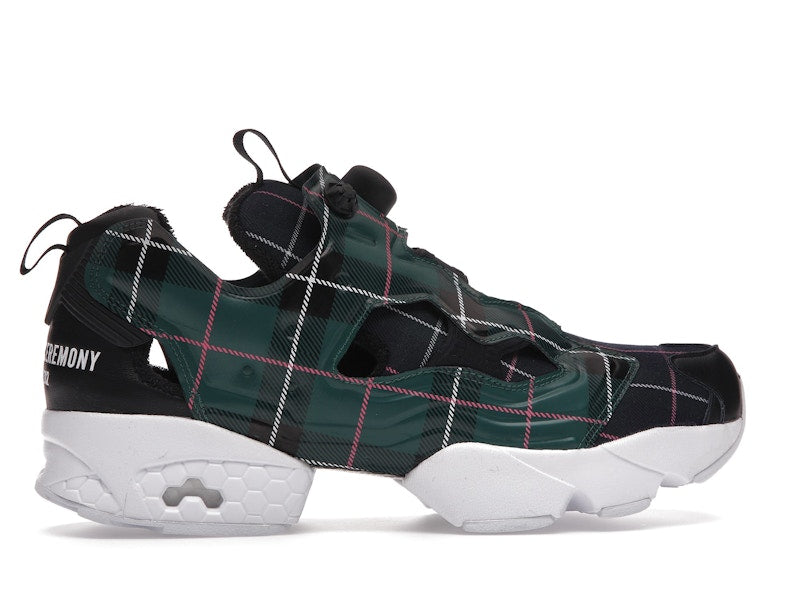 Reebok Instapump Fury Opening Ceremony Plaid Green