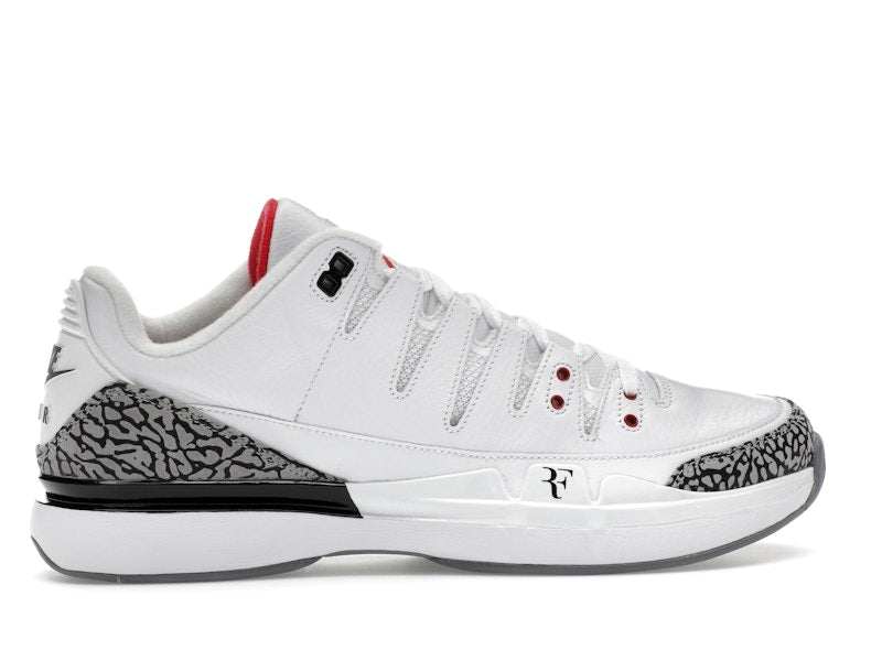 Nike Zoom Vapor AJ3 White Cement