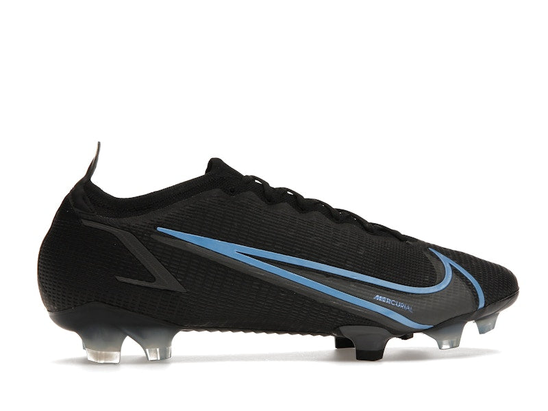 Nike Vapor 14 Elite FG Flyknit Black Iron Grey Blue