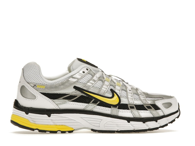 Nike P-6000 Metallic Platinum Opti Yellow (Women's)