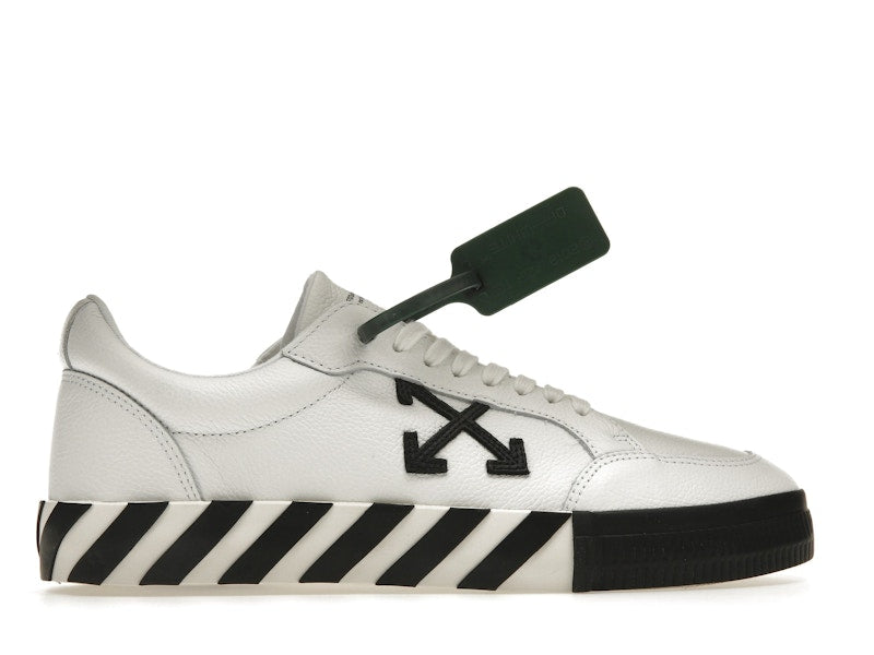 OFF-WHITE Vulc Low Leather White Black SS22
