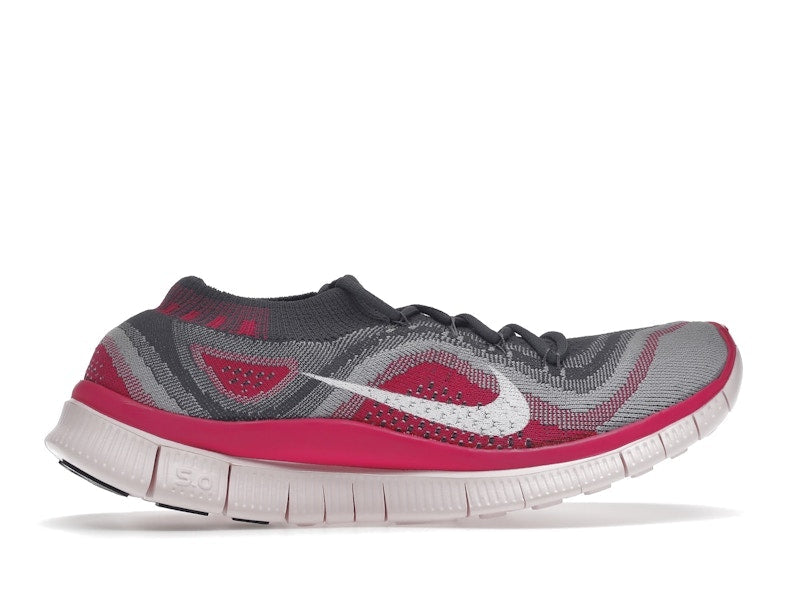 Nike Free Flyknit 5 Grey Pink Foil (Women's)