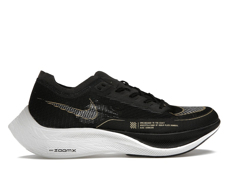 Nike ZoomX Vaporfly Next% 2 Black Metallic Gold Coin