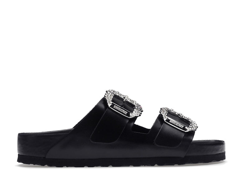 Birkenstock Arizona Manolo Blahnik Black