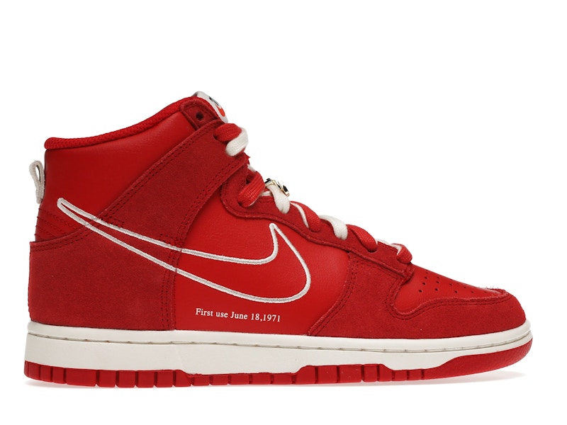 Nike Dunk High First Use Red