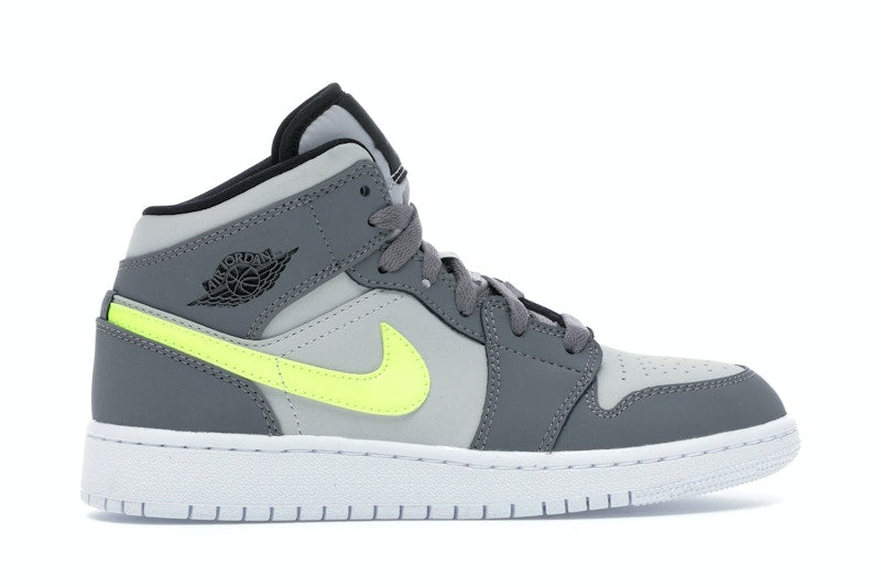 Jordan 1 Mid Gunsmoke Volt (GS)