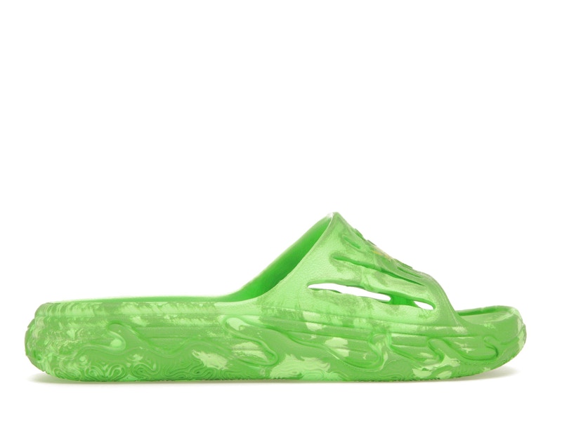 Puma LaMelo Ball MB.03 Slide Green Fluoro Yellow