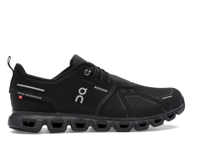 On Running Cloud 6 Waterproof All Black