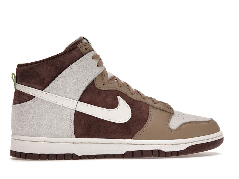 Nike Dunk High Light Chocolate