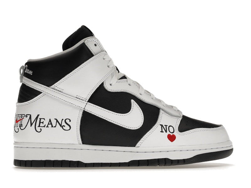 Nike SB Dunk High Supreme By Any Means Black