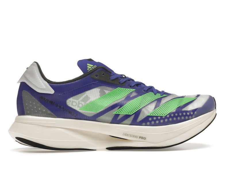adidas Adizero Adios Pro 2 Sonic Ink Screaming Green