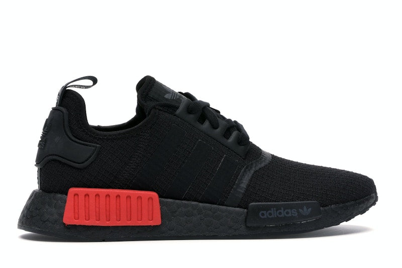 adidas NMD R1 Core Black Lush Red