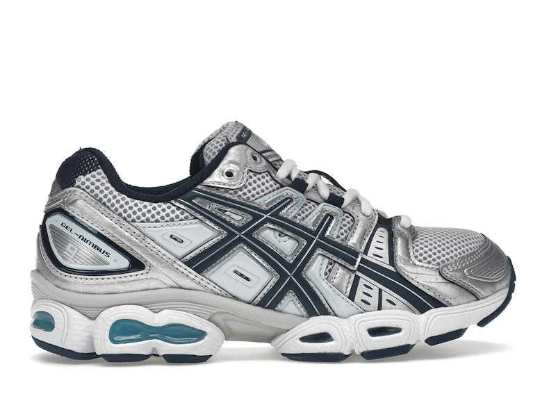 ASICS Gel-Nimbus 9 Pure Silver French Blue (Women's)