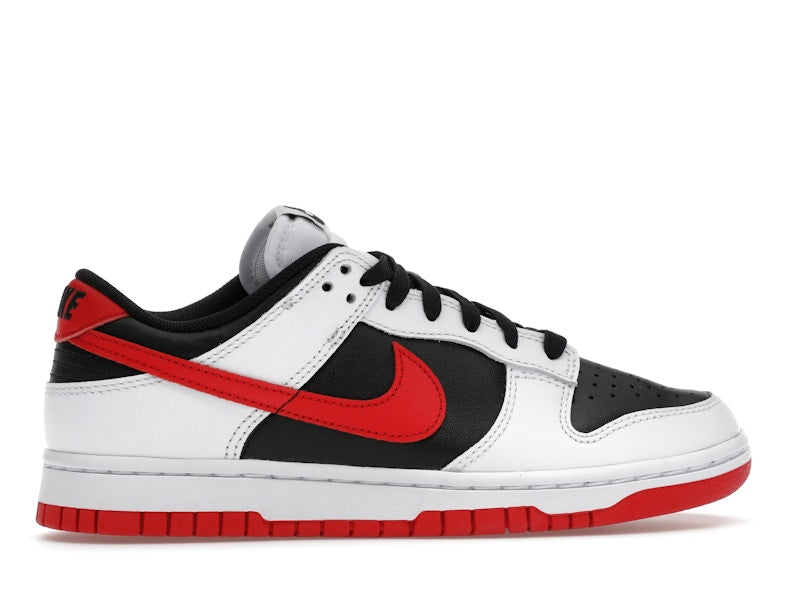 Nike Dunk Low Retro White Black University Red