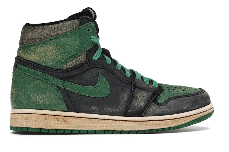 PHILLLLLTHY Aged Jordan 1 Retro High Pine Green Black DropX