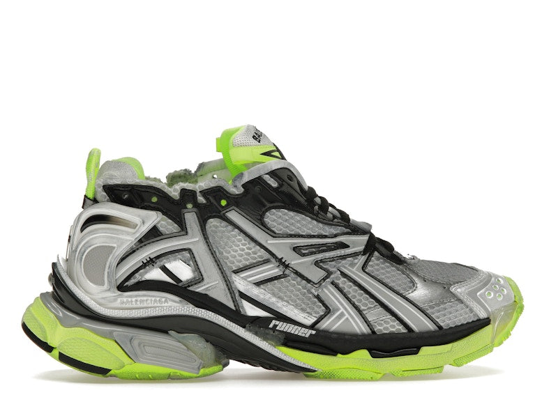 Balenciaga Runner White Neon Yellow