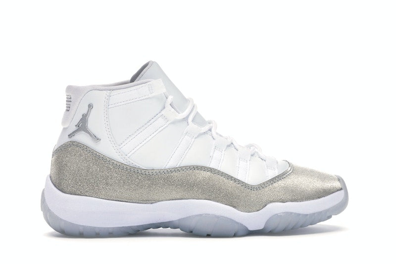 Jordan 11 Retro White Metallic Silver (Women's)