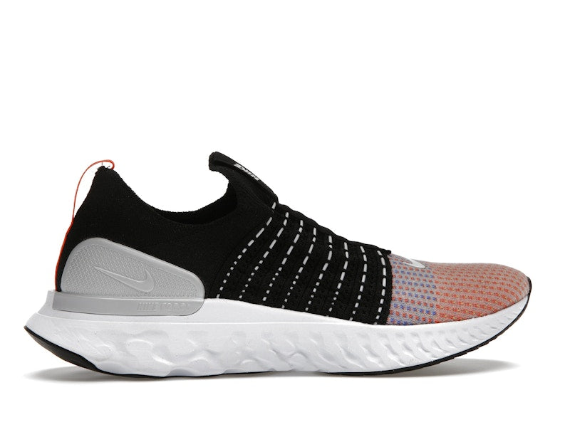Nike React Phantom Run Flyknit 2 Black Team Orange