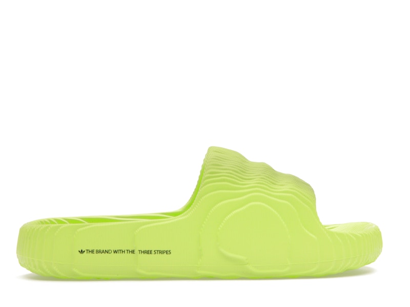 adidas Adilette 22 Slides Solar Yellow