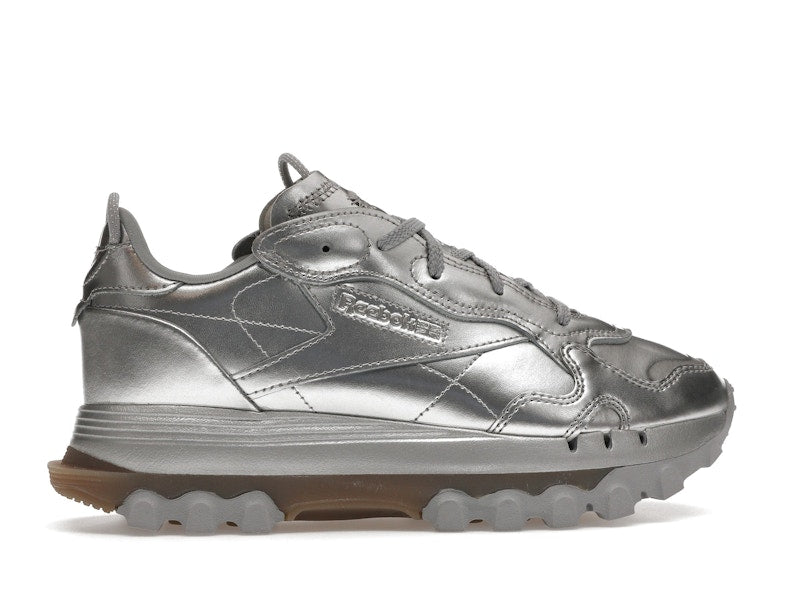 Reebok Classic Leather Cardi B Silver Metallic (Women's)