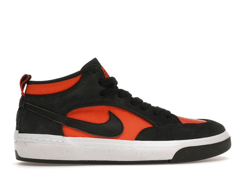 Nike SB React Leo Black Electro Orange