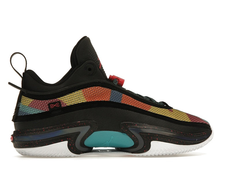 Jordan 36 Low Black Multi-Color