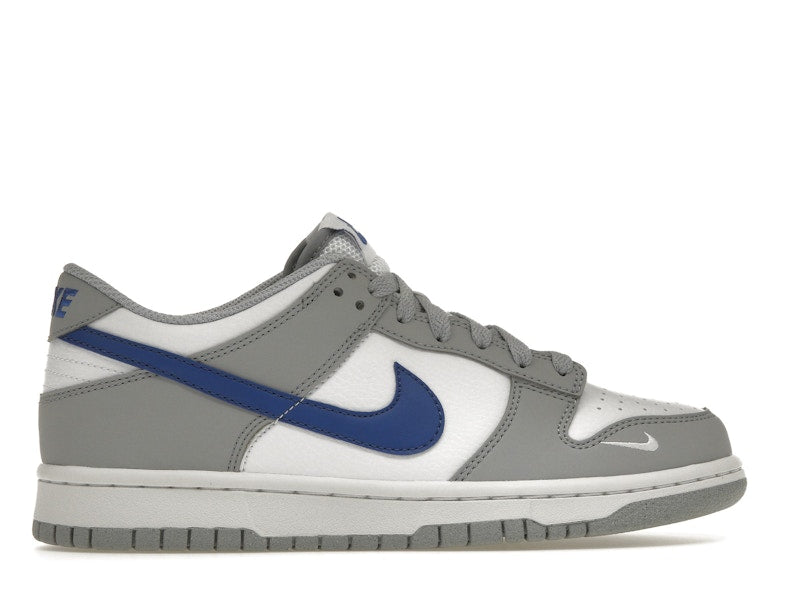 Nike Dunk Low Mini Swoosh Wolf Grey Game Royal (GS)