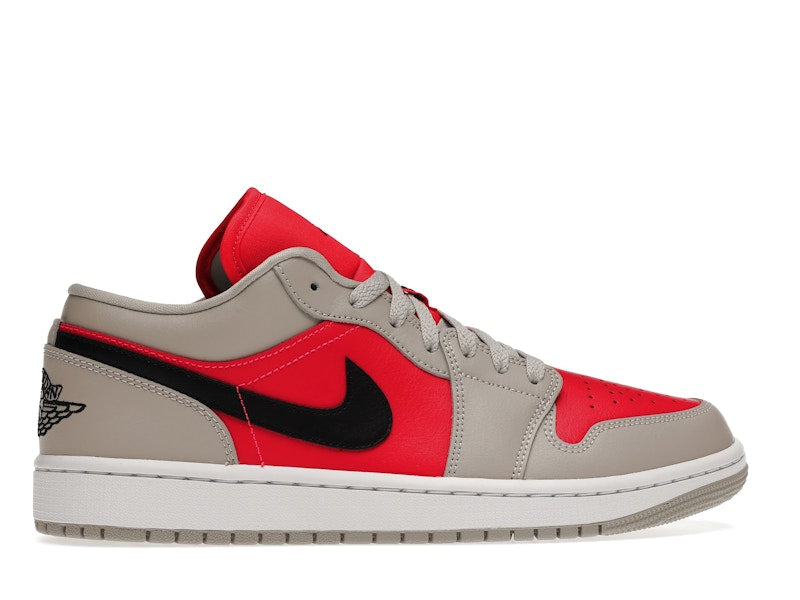 Jordan 1 Retro Low Light Iron Ore Siren Red (Women's)