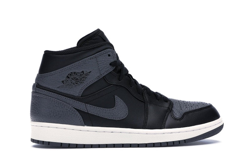 Jordan 1 Retro Mid Black Dark Grey
